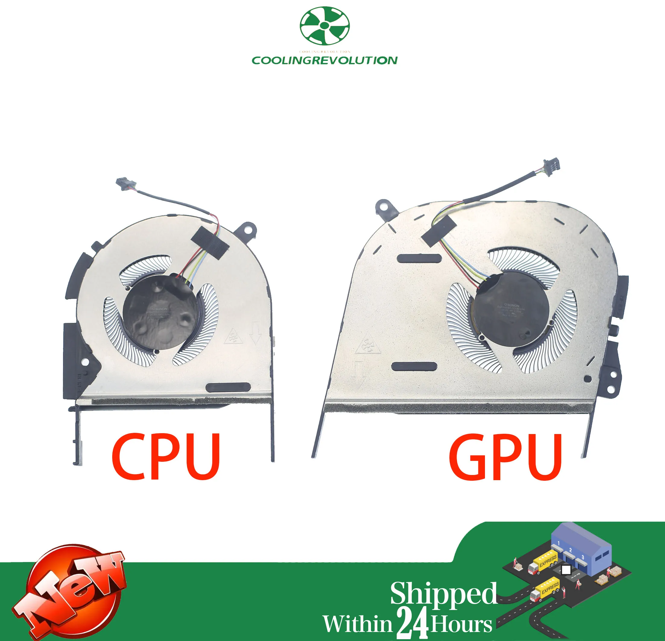 Ventilador de Refrigeração da Cpu do Portátil Gpu para Asus Vivobook Pro 15 K3500p K3500pc K3500pa K3500ph M5300q M3500qc - Imagem 2