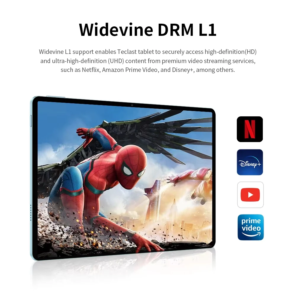 Teclast P50タブレット 11インチHDディスプレイ 6GB RAM 128GB ROM