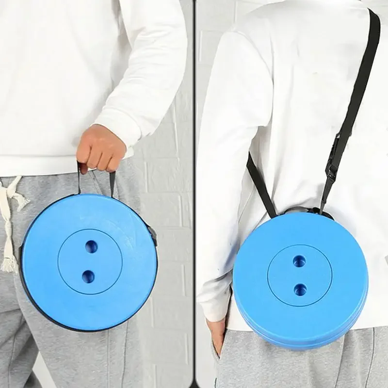 Outdoor Portable Barbecue Camping Fishing Telescopic Folding Stool Home Hand Carry Plastic Stool