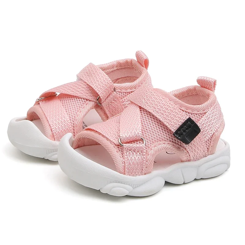 Kids Shoes Kids Sandals Baby Sandals Baby Boy Sandals Black Gray Pink Canvas Infant Girl Sandals Toddler Summer Walking Shoes Newborn Sneaker Beach Shoes D04143