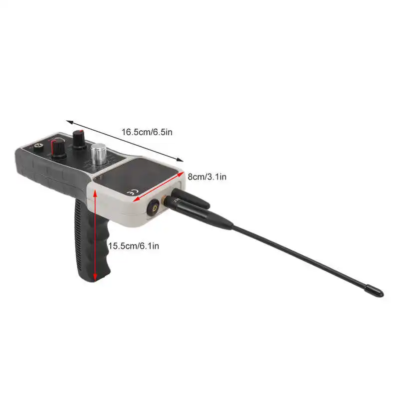 100-240V Metal Scanner 25m Depth 1800m Range Sensitive 1000MAH Gold Finder for Outdoor metal detector