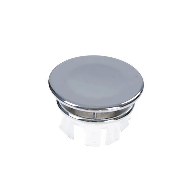 2Db Szilárd Műanyag Mosogató Túlfolyó Sapka Kerek Lyuk Fedele A Fürdőszoba -Medence Kerámia Medencéhez Gyűrűs Gyűrű - Image 5