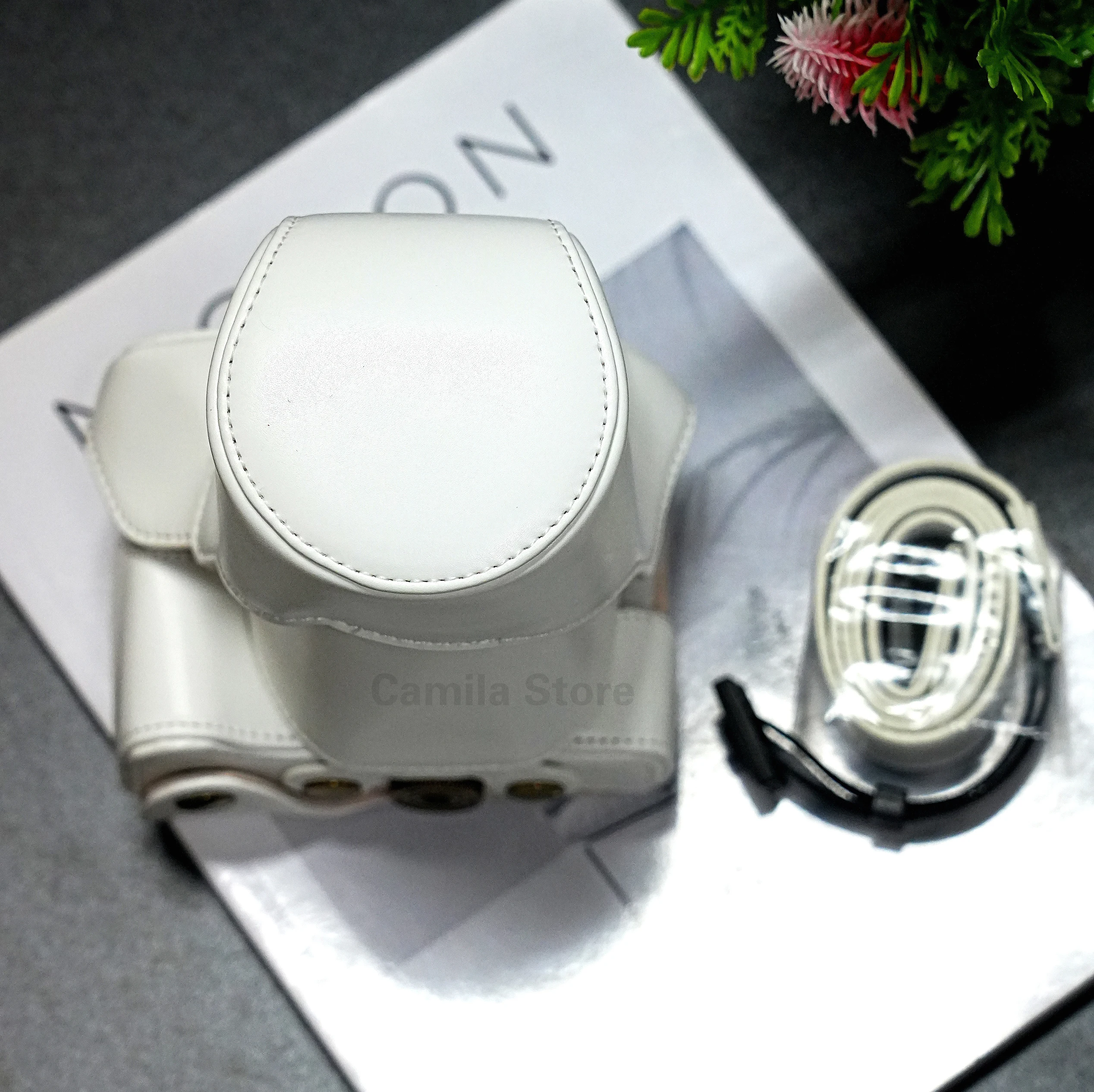 EOS M3, caixa de proteção de lente, luxo, novo, 18-55mm, 15-45mm