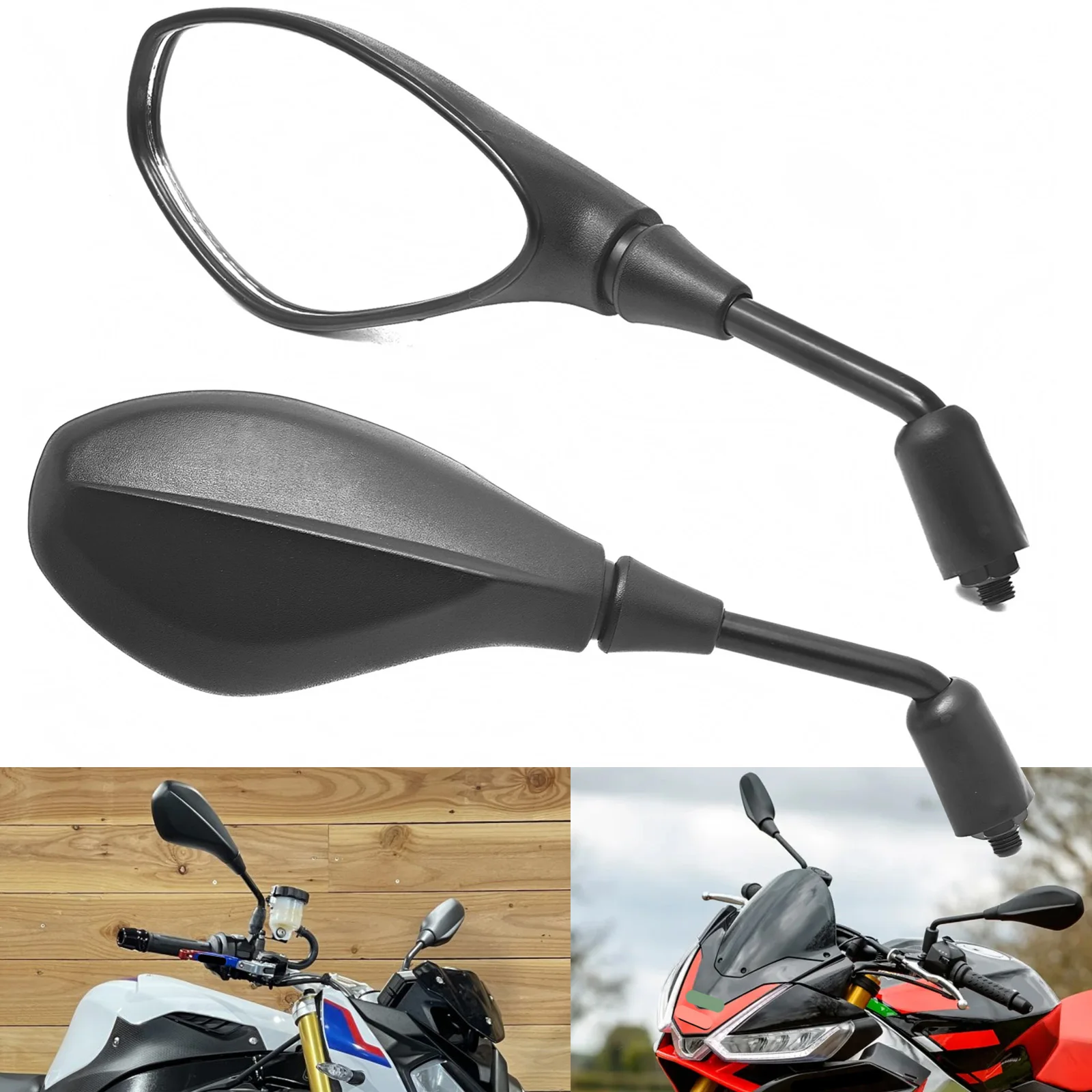 혼다 CB1000R, CB650R, CB650F, CB500F, CB500X, CB300R, CB190R 오토바이 미러, 네이키드 스트리트 바이크 사이드 리어뷰 미러