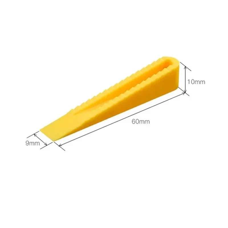 100pc Reusable Plastic Tile Wedge Spacer Leveling Clips Floor Locator Ceramic Tiling Laying Adjustment Construction Tool tile spacers tile leveling clips tile leveling tools
