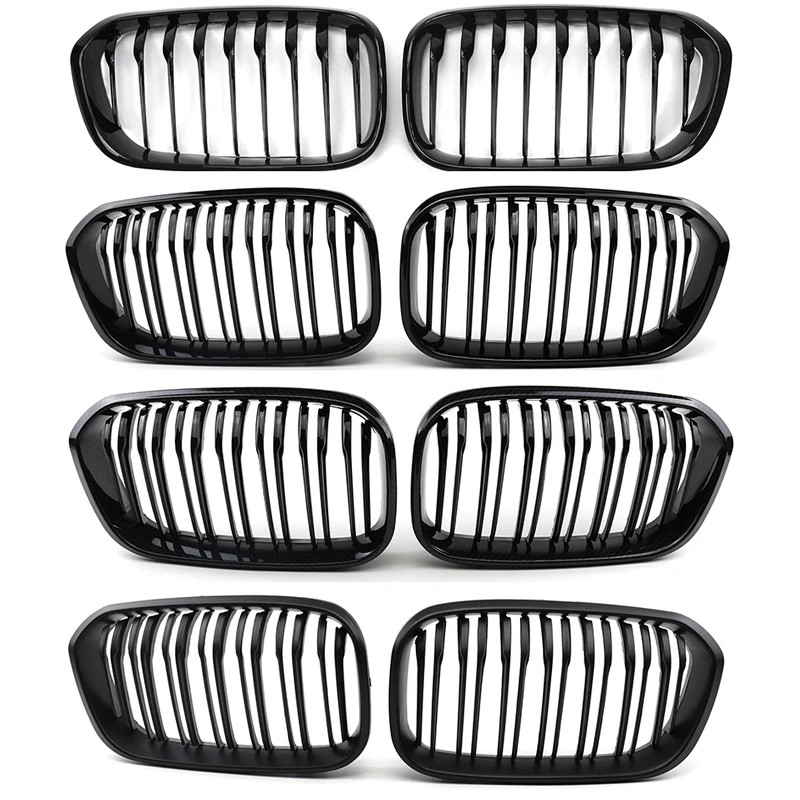 

New Front Center Grille Sport Grilles Replacement ABS Fit For BMW 1 Series F20 2015 2016 2017 2018