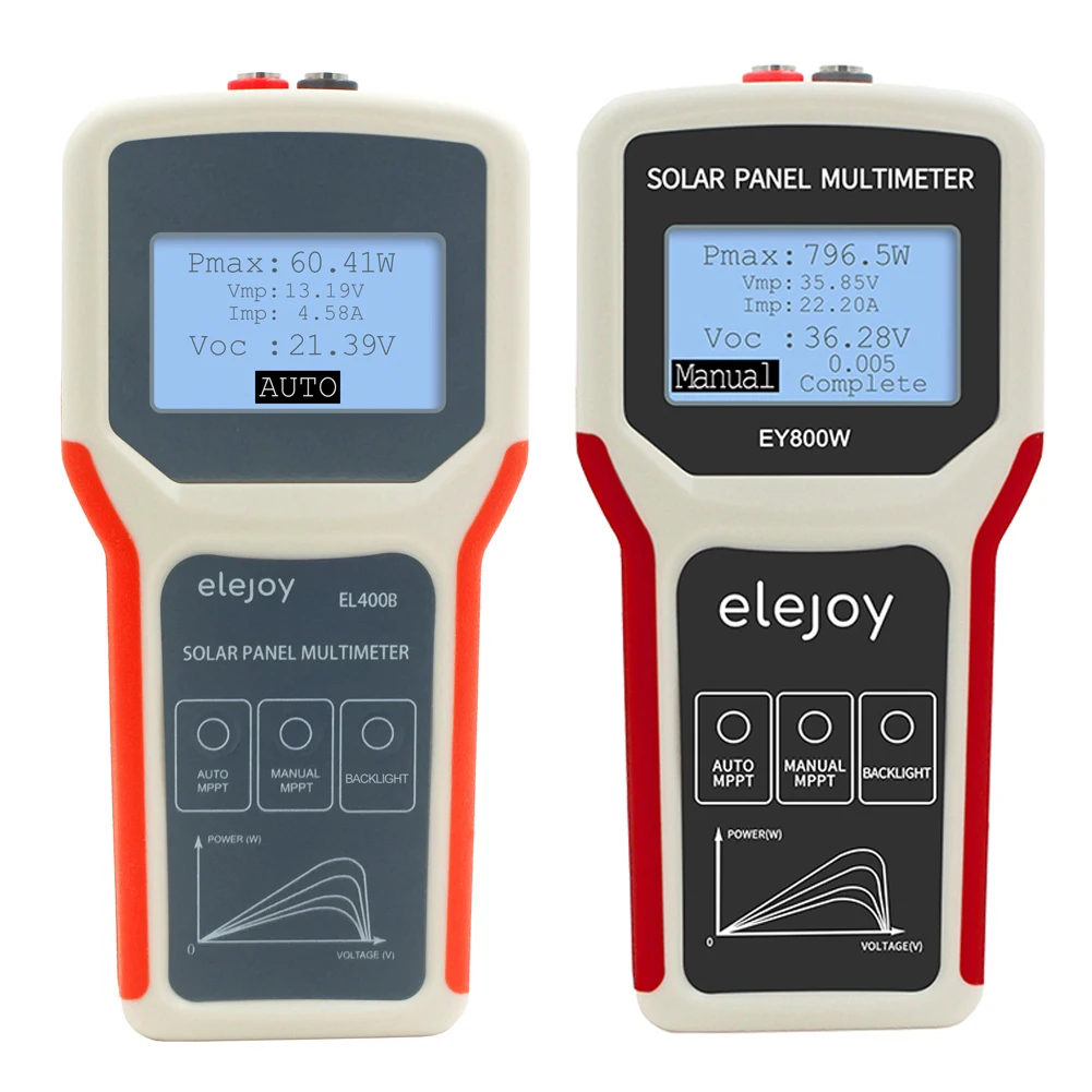 Photovoltaic Panel Multimeter Solar Panel MPPT Tester Open Circuit Voltage Detection Power Meter For Troubleshooting Comparison