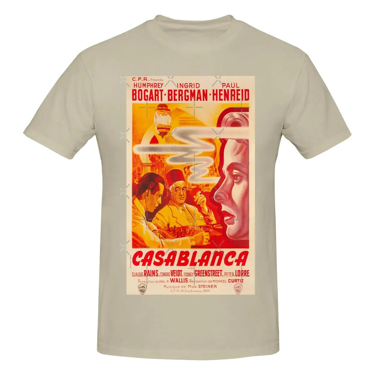 希少 70s USA製 Casablanca Vintage Movie Tee 【公式通販】 希少 70s USA製 Casablanca Vintage Movie Tee 【公式通販】