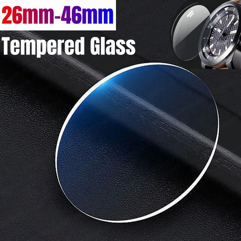 Universal Tempered Glass Smart Watch Screen Protective Film Diameter