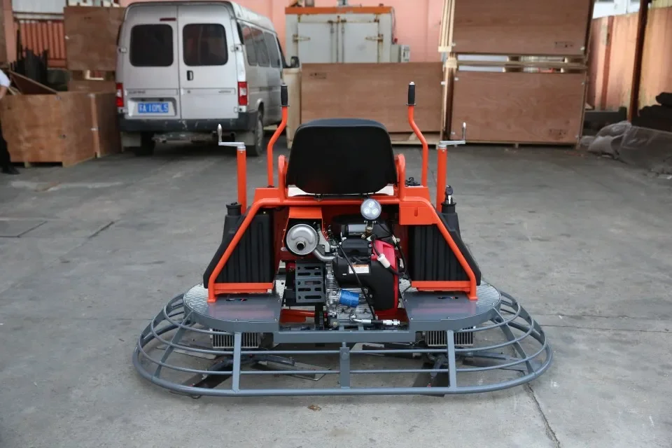 Concrete machine Gasoline Engine factory Power Trowel has good price for ride on power trowel