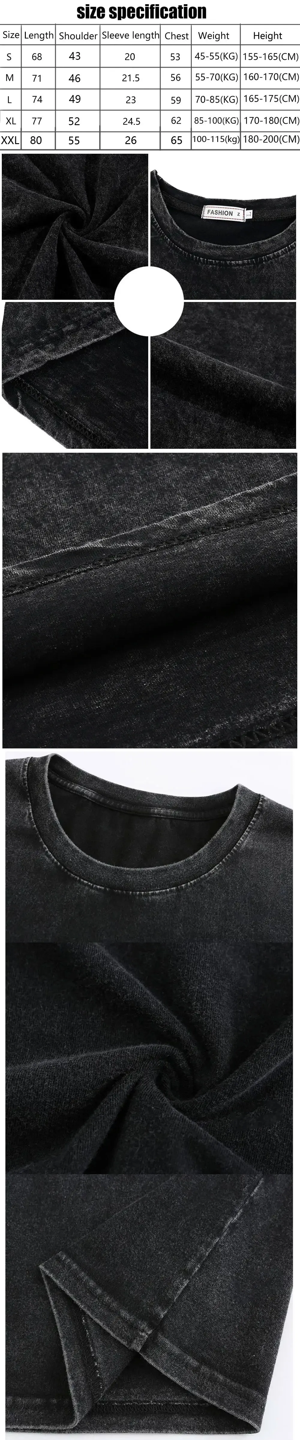 Gewaschenes Vintage Typ O Negativ Who Will Save The Sane T-Shirt Männer Frauen Rock Metal Gothic T-Shirt Mann Übergroße Baumwoll-T-Shirts – Detail 1