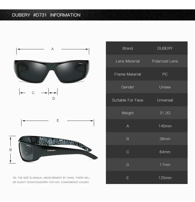 DUBERY 2024 Men's Polarized Sunglasses Aviation Driving Shades Male Sun Glasses Men Retro Sport Brand Designer_voghion.com