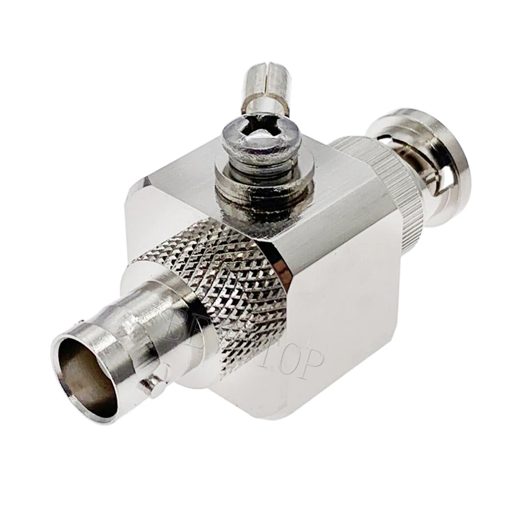 1Pcs BNC-JK BNC 남성-여성 동축 커넥터(라이트닝 서지 어레스터 보호 장치 포함) DC-3GHz 50ohm