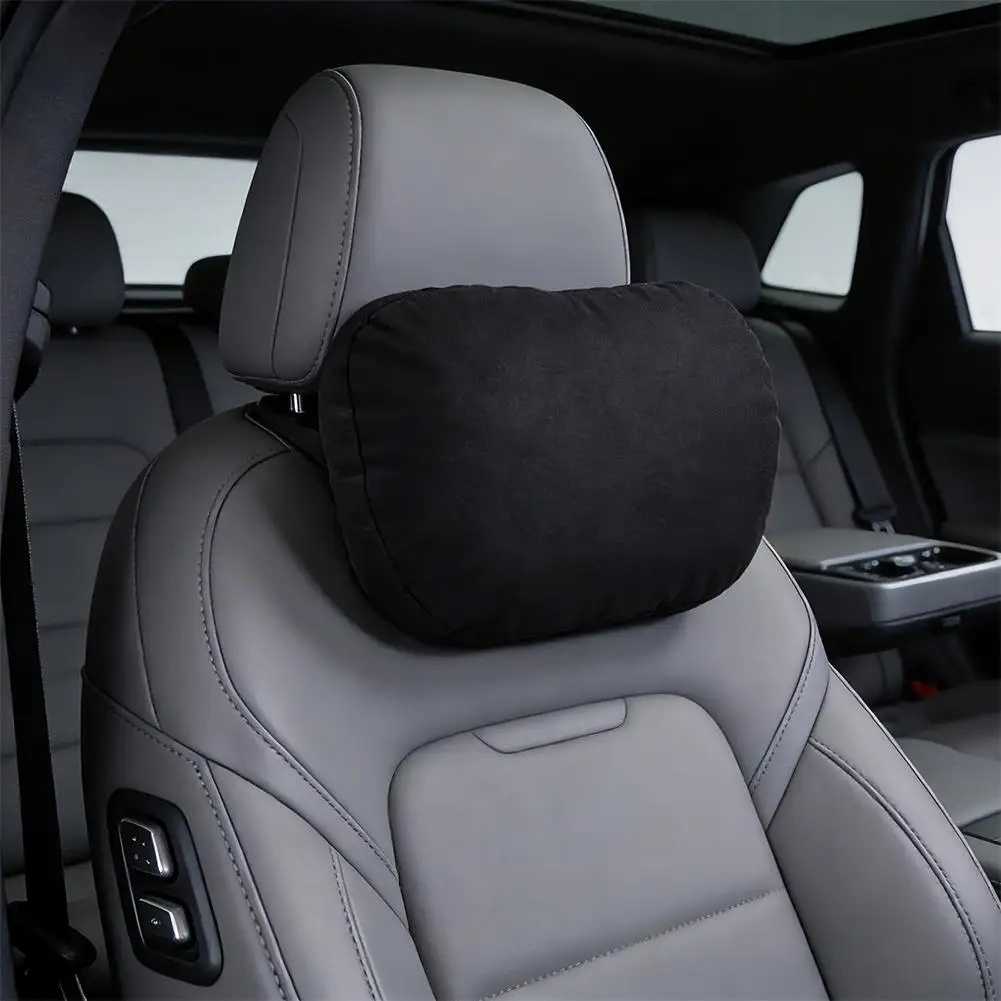 Universal Adjustable Car Neck Rest Cushion - Soft Cotton Headrest Protector