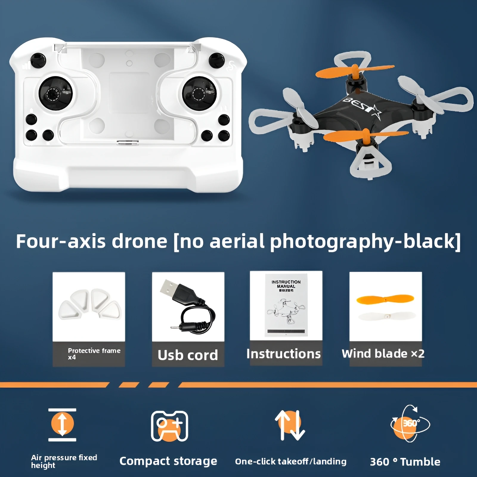 Pocket-Sized Rechargeable Mini Drone: Ultimate Aerial Adventure Quadcopter