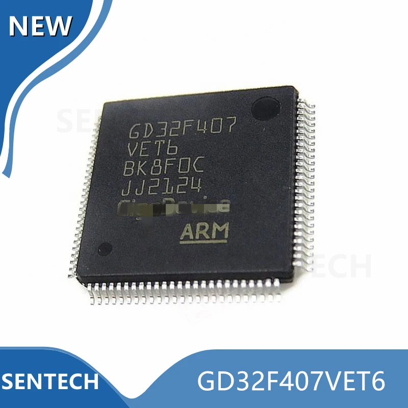 

1 шт./партия, новый оригинальный микроконтроллер GD32F407VET6
