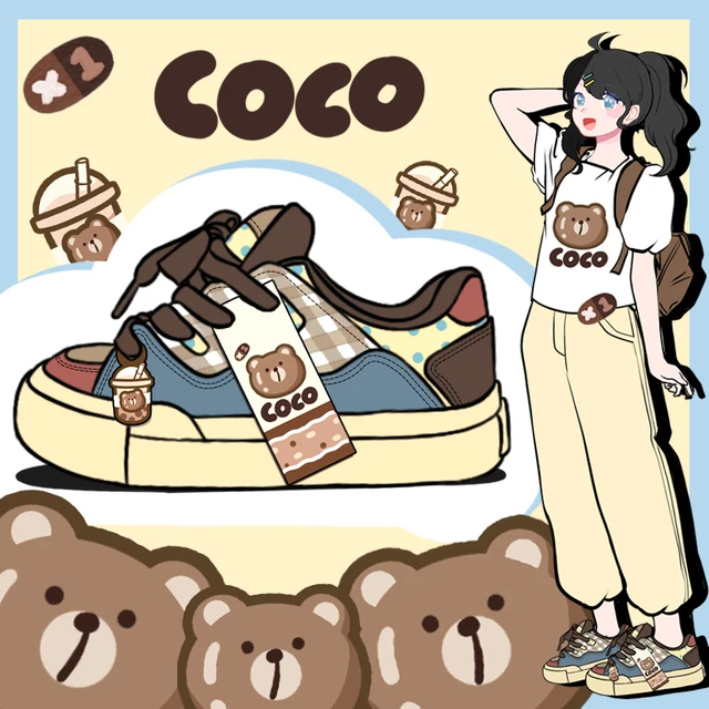 CocoBear Low-Top Sneakers