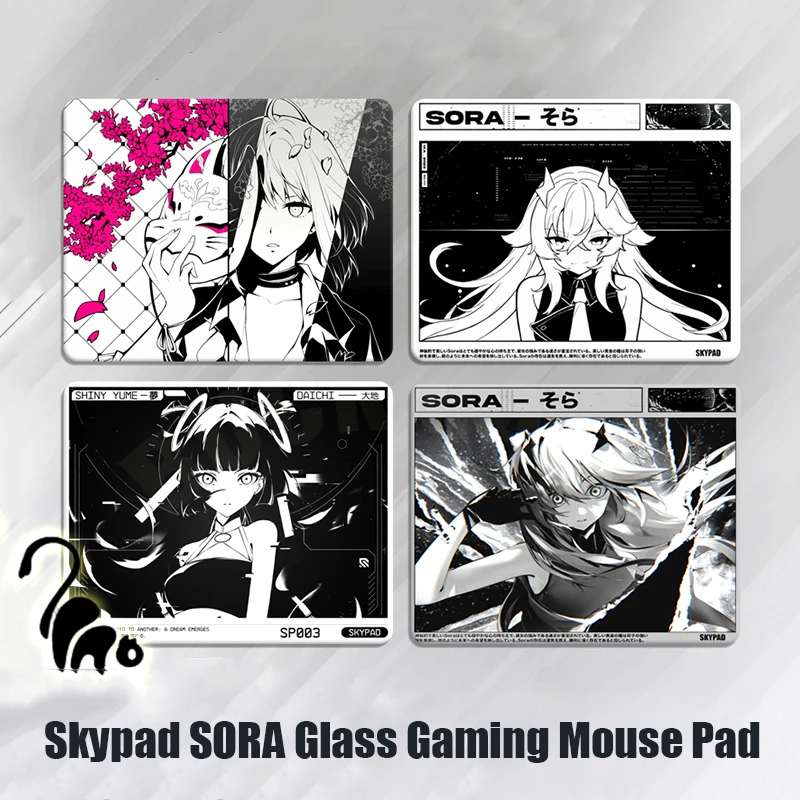 Skypad SORA Y2k Gaming Mouse Pad YUME Smooth Frosted Surface Skypad SORA Y2k Gaming Mouse Pad YUME Smooth Frosted Surface