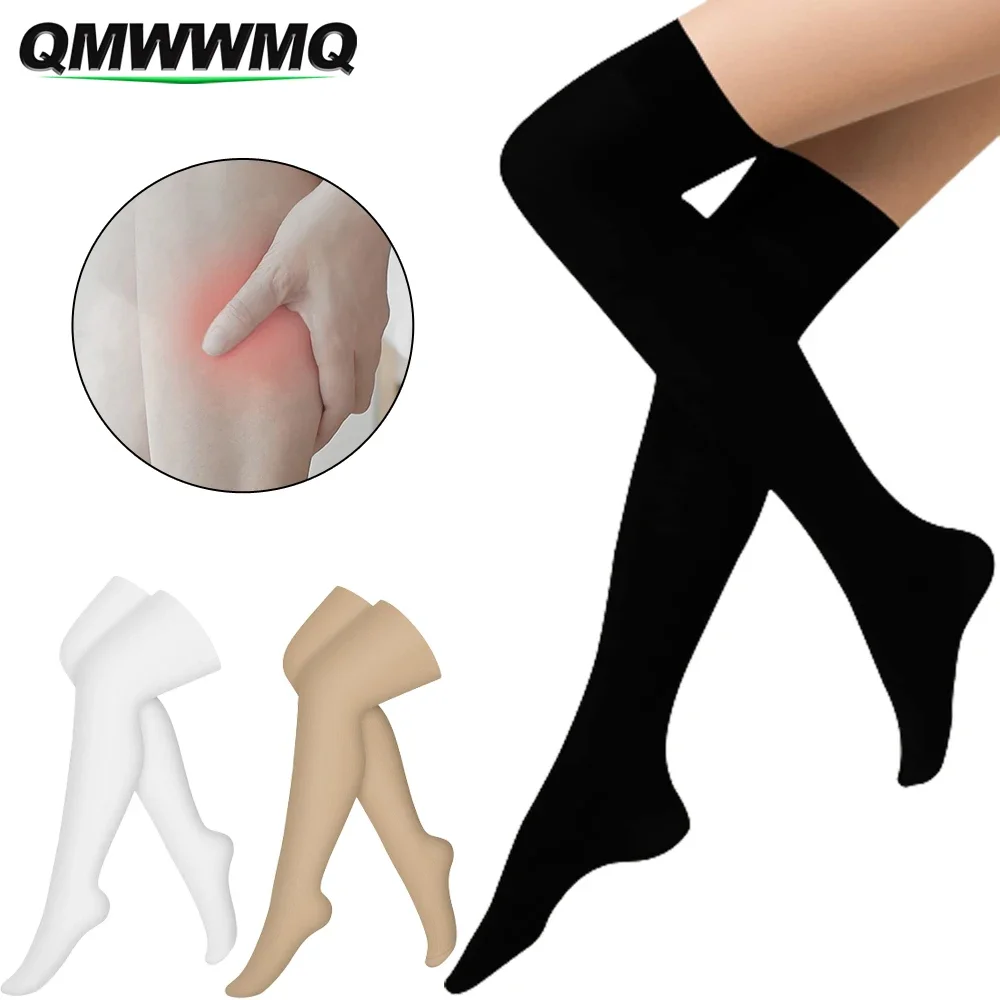 

1Pair Compression Socks Knee High Compression Sock for Women & Men Stockings for Running, Cycling,Athletic