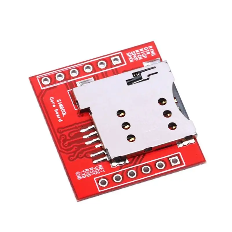A92Z SIM800L GPRS GSM 모듈 코어 쿼드 밴드 TTL 직렬 포트 IPX 인터페이스 PCB 안테나 Arduino 스마트폰용 마이크로 SIM 카드