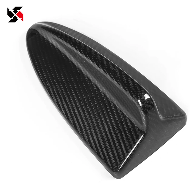 Auto Styling Shark Fin Antenne Trockenen Carbon Faser Auto Radio Signal  Antennen Dach Antennen Für BMW 1 Serie E82 & 3 serie E90 E92 - AliExpress