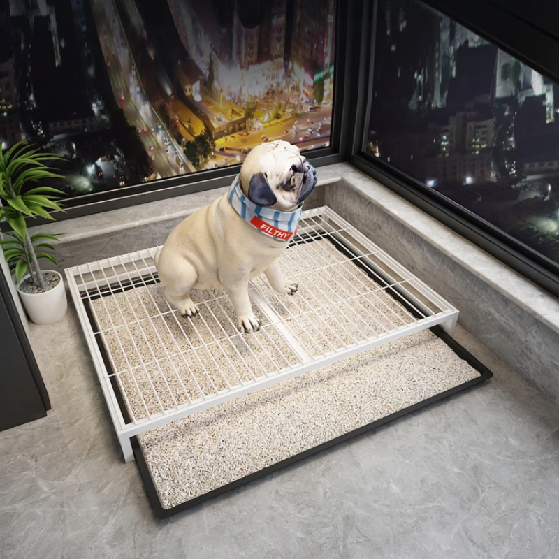

Portable Cleaner Dog Toilet Accessories LargeTraining Dog Toilet Sand Basin Potty Tray