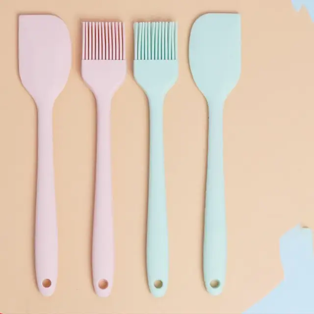 Szilikon Basting Kefe Kaparó Főző Olajkefe Hordozható Barbecue Desszertek Sütőolaj Pulyka Konyha - Image 2