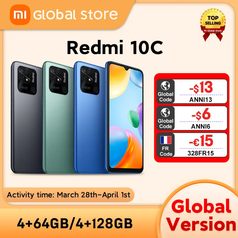 Xiaomi Redmi 10C Phones Brands