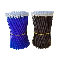 0.5mm Retractable Erasable Gel Pens Set with Refills Black Blue Gel Ink Built-in Eraser Office Supplies Exam Stationery Kit 3