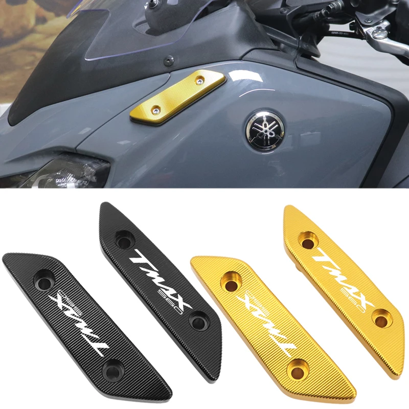 

Motorcycle Accessories Aluminium Rearview Mirror Hole Cap Cover Plate Holder for YAMAHA TMAX560 TECH MAX 2023 T-MAX TMAX 560