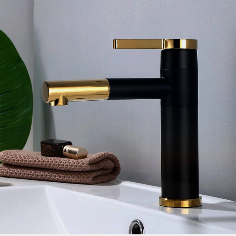 360° Stainless Steel Rotating Bathroom Sink Faucet Mixer Basin Water Tap Shower Head Plumbing Tapware For Bathroom Accessories