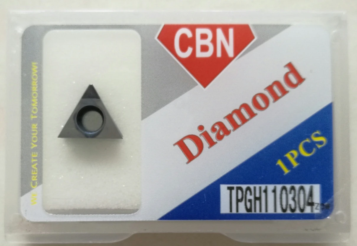 

CNC Cubic Boron Nitride CBN Blade Hard Steel TBGH110304