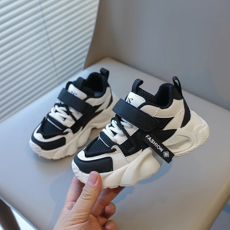 Breathable Non Slip Kids Running Shoes for Autumn