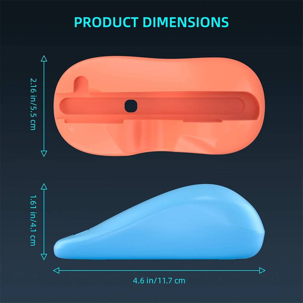 2PCS Gaming Mouse Stand For Switch 2 Left Right Joy-Cons Desktop Mouse Grip Base Ergonomic Handle Mice Holder Gaming Accessories