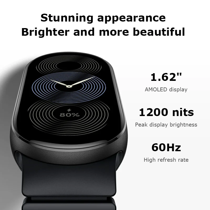 Global Version Xiaomi Smart Band 9 Smart Wristband Mi Band 9 Smart Bracelet 1.62" AMOLED Screen Health Monitoring 21-day Battery 3
