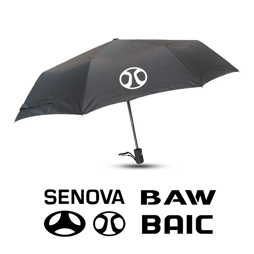 Car Fully Automatic Folding Umbrella BAIC Senova D20 X25 X35 X55 X65 Changhe Huansu S3 Beijing BJ40 BAW BJ-130 Accessories