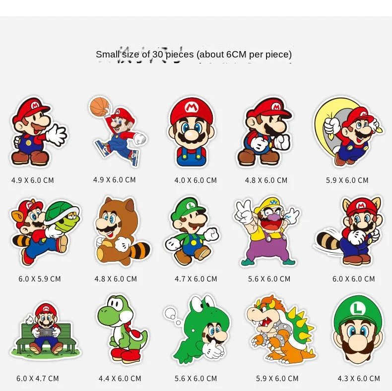 Super Mario Cartoon Color Adesivos, Consola de Jogos, Corpo Inteiro,  Decalques, Controlador Host, PS4, Pro - AliExpress