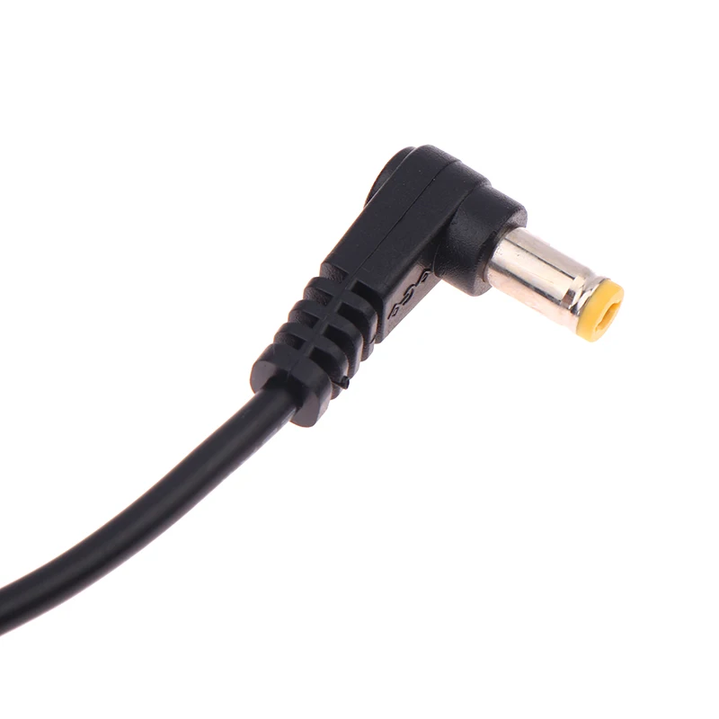 5.5X2.1mm/2.5mm Right Angle DC Power Cable - Male Plug Extension Line Power Connector For Electronic Devices DIY Repair Accessor