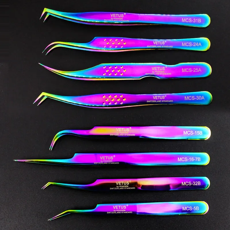 Vetus Original High Precision Eyebrow Tweezers Ultra Fine Tip Improve