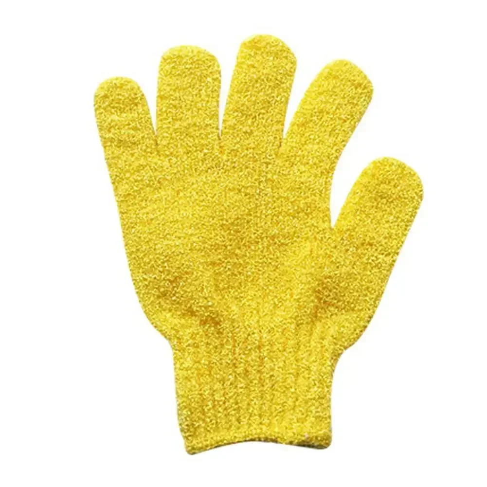 Description Picture 2 of item1pair Body Cleaning Washcloth Soft Brush Home Hotel Bathroom Shower Ball Back Scrubber Set Exfoliating Skin Towel Bath Gloves