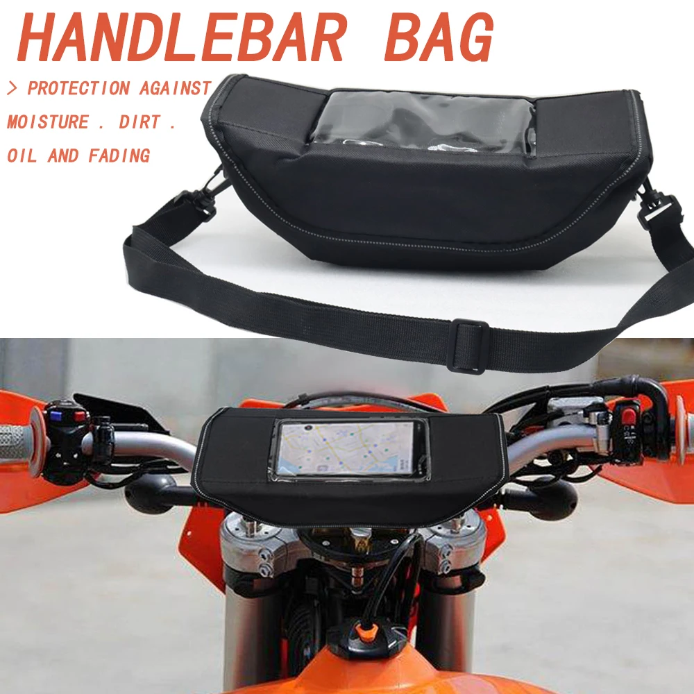 

For 500 350 EXC-F XCF-W 250 XC-F 300 XC-W 250 Travel Motorcycle Accessories Waterproof Bag Storage Handlebar bag Travel Tool bag