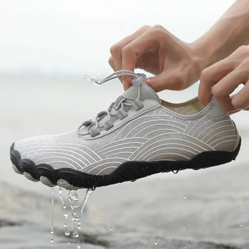New Summer Swimming Water Shoes Unisex Beach Lightweight Soft Wading Sports Barefoot Upstream Surfing Camping Fishing Sneakers 1