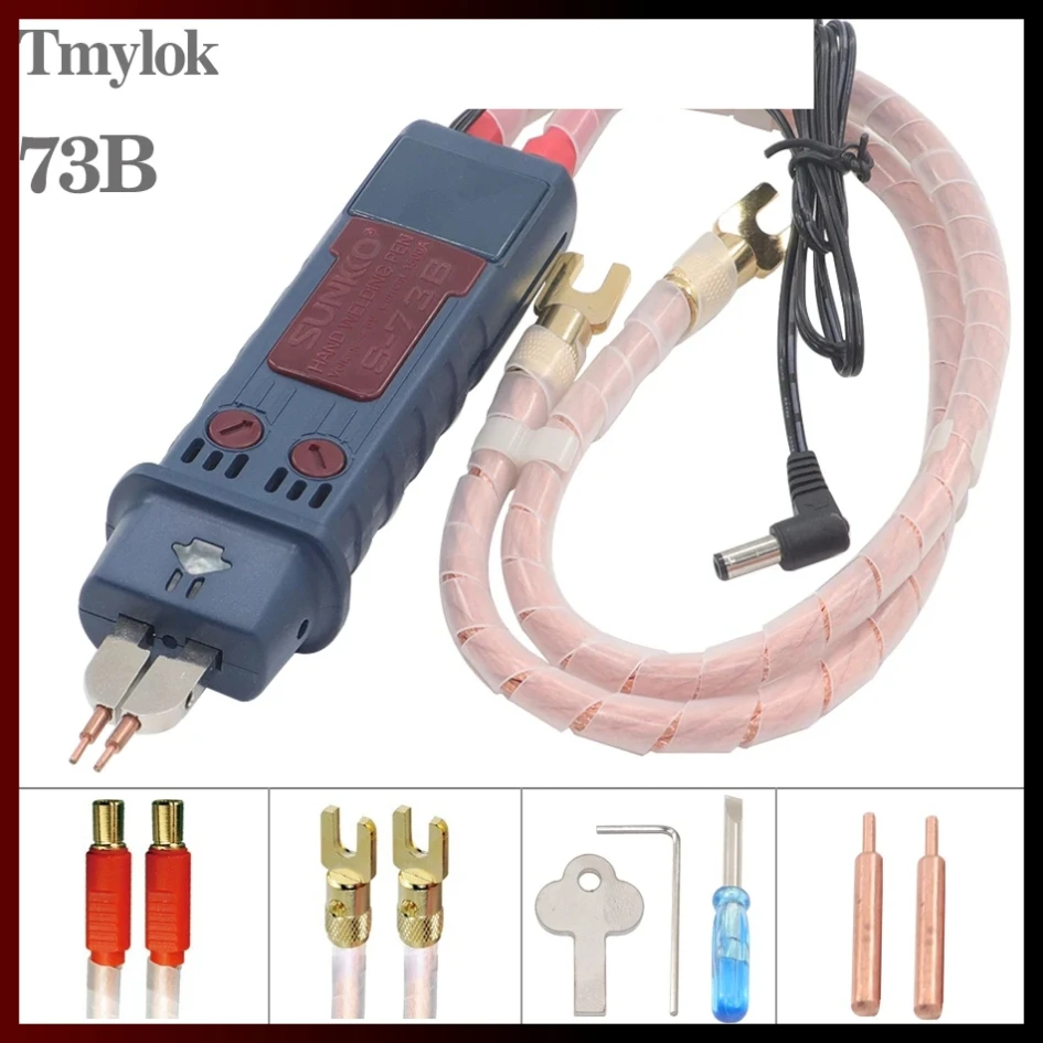 

SUNKKO 73B Integrated Spot Welding Pen Automatic Trigger Switch DIY Precision Soldering Pens For 737G+ 737DH 709AD+ Spot Welding
