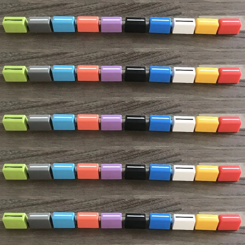 50pcs/lot New Channel Crossfader Fader Knob Cap For RANE 56 57 61 62 64 68 COLORFUL chose you want the color