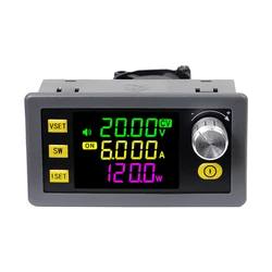Versatile Adjustable DC-DC Buck Boost Converter (Black)