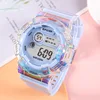 New Digital Display Electronic Watch Trend Men's and Women's Sports Nightlight Alarm Clock Multifunctional Table 2