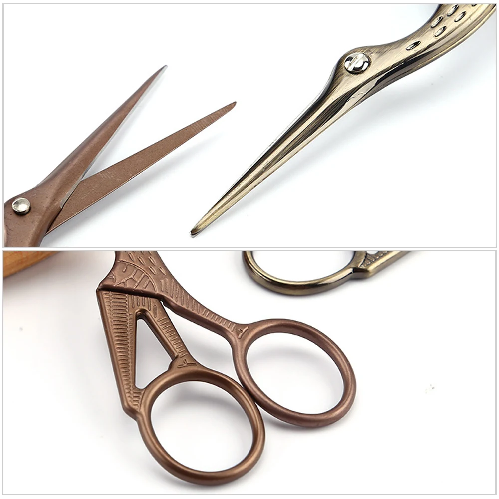 Stainless Steel Safe Eyebrow Scissors Shaping Nose Eye Brow Trimmer Shaver Face Hair Removal Blades Cutter Woman Makeup Tools 4