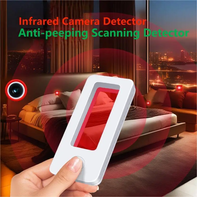 Anti-camera/anti-recording Detector Large Window 360&deg; 3D Scanning Detection Pinhole Camera/listening-in Device for Hotel Car Etc