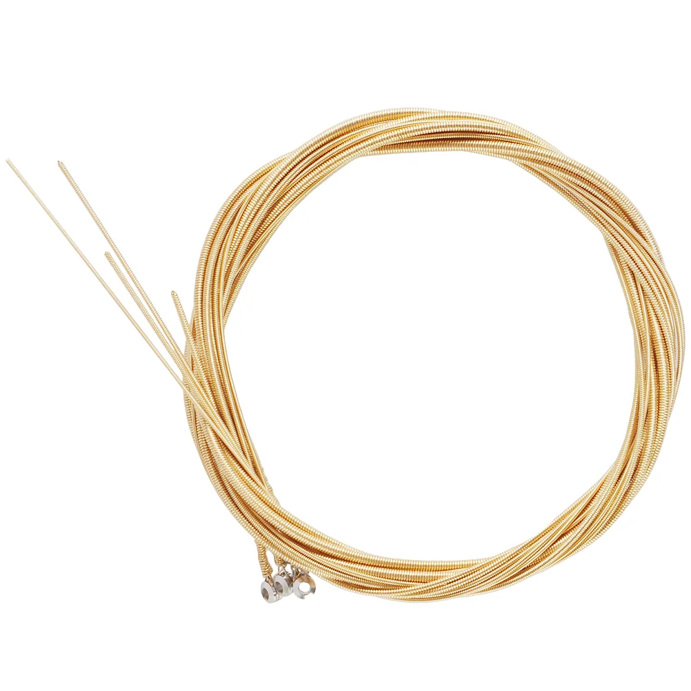 

1 Set of Carbon Steel Acoustic Bass Strings Wooden Bass Strings Replacement