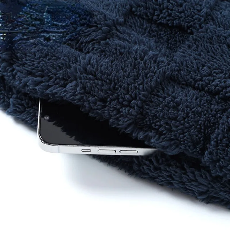 2024 New Coral Velvet Pajamas Men's Autumn Winter Fleece Thickened Zippers Sleepwear Warm Young Middle-aged People Loungewear